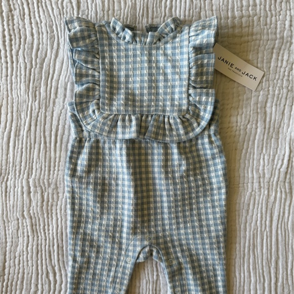 Janie and Jack Other - Janie & Jack Gingham Romper NWT